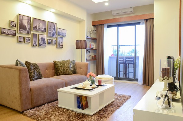 Căn hộ nhỏ 59m² có không gian đáng sống cho gia đình 4 người ở Hà Nội