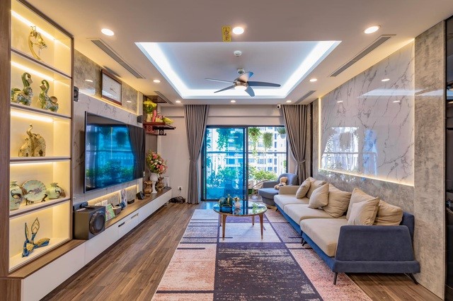 Mãn nhãn với căn hộ 140m2 của cặp vợ chồng sau nhiều năm tích góp